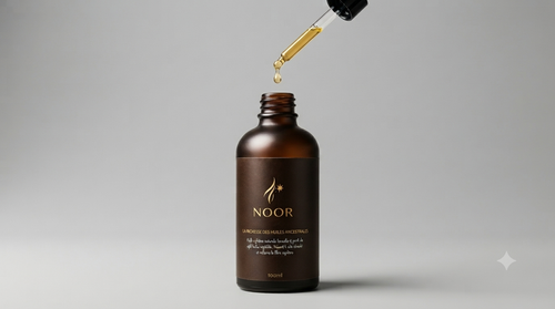 NOOR – Huile Capillaire Ancestrale aux 7 Huiles Naturelles – 100 ml